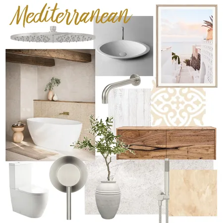 Mediterranean Interior Design Mood Board by CSugden on Style Sourcebook