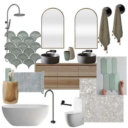 Bathroom Interior Design Mood Board by Chloesingle on Style Sourcebook