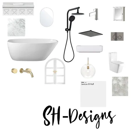 Bathroom by SH-Designs Interior Design Mood Board by SH-Designs on Style Sourcebook