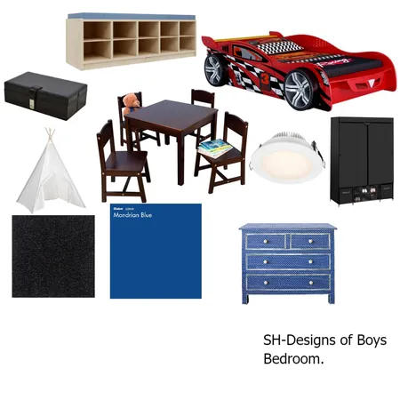 Bedroom for boys by SH-Designs Interior Design Mood Board by SH-Designs on Style Sourcebook