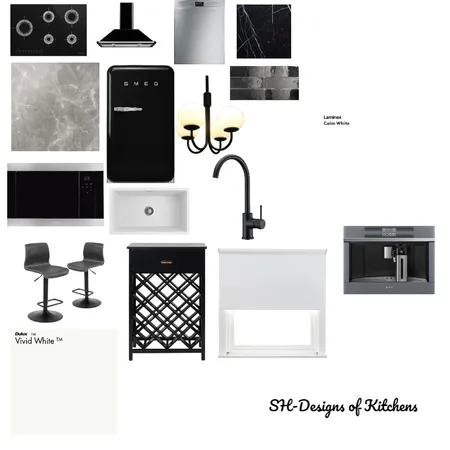 Kitchen by SH-Designs Interior Design Mood Board by SH-Designs on Style Sourcebook