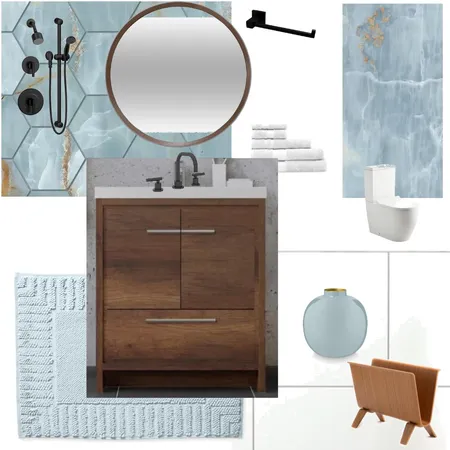 James - Bathroom - option 3 Interior Design Mood Board by N.Y.A Design on Style Sourcebook