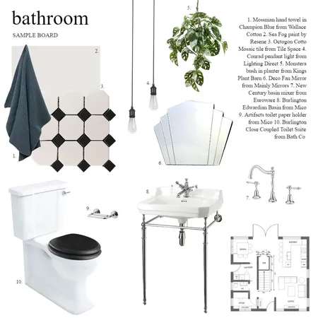 Bathroom Interior Design Mood Board by Ella Harrison on Style Sourcebook