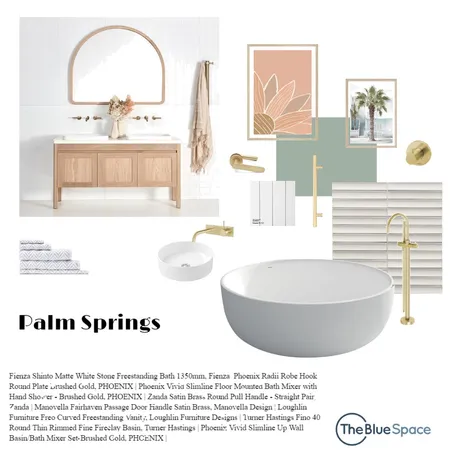 Palm Springs Interior Design Mood Board by The Blue Space on Style Sourcebook