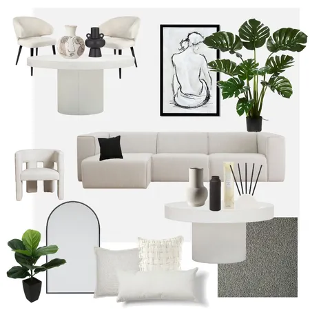 Living room apartment Interior Design Mood Board by Lilsxn8 on Style Sourcebook