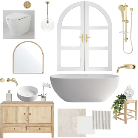 luxe bath Interior Design Mood Board by Decor n Design on Style Sourcebook