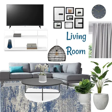 Living Room (p1) Interior Design Mood Board by Kyriakh on Style Sourcebook