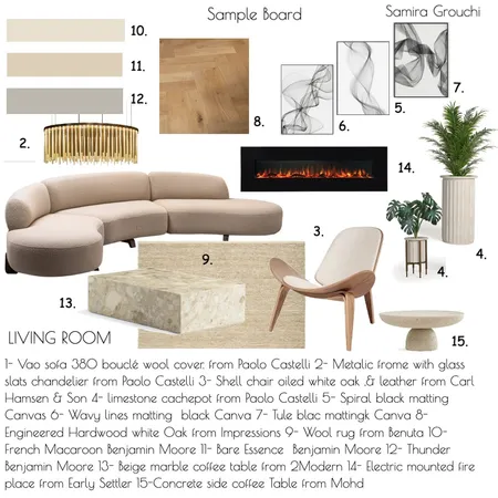 Living room Interior Design Mood Board by Art/Architecture on Style Sourcebook