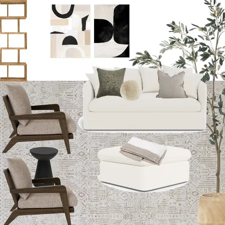 Sitting Room Interior Design Mood Board by Bianco Design Co on Style Sourcebook