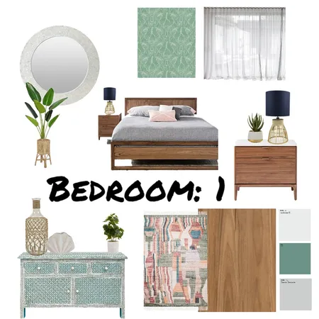 bed 1 coastal Interior Design Mood Board by Scott Clifford on Style Sourcebook