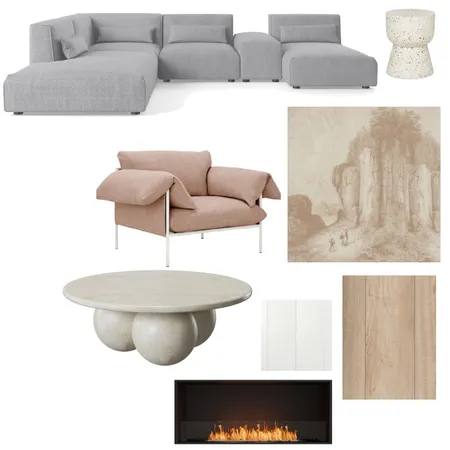 Lounge Room Interior Design Mood Board by becbec on Style Sourcebook