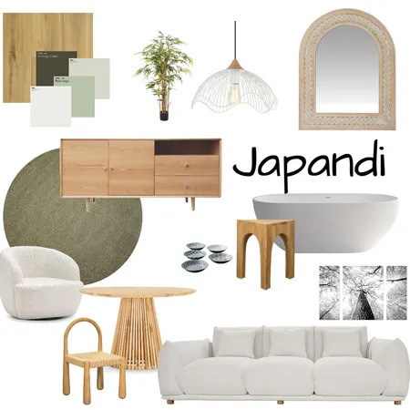 Japandi Interior Design Mood Board by mcotronea` on Style Sourcebook