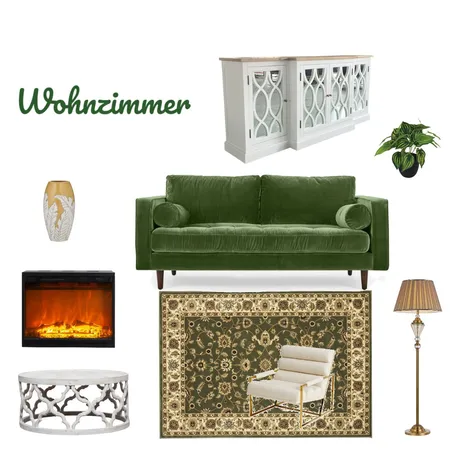 Wohnzimmer Interior Design Mood Board by Vekus on Style Sourcebook