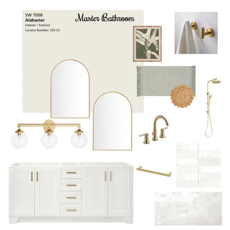 McDowell Bath 1 Interior Design Mood Board by Knbrook on Style Sourcebook