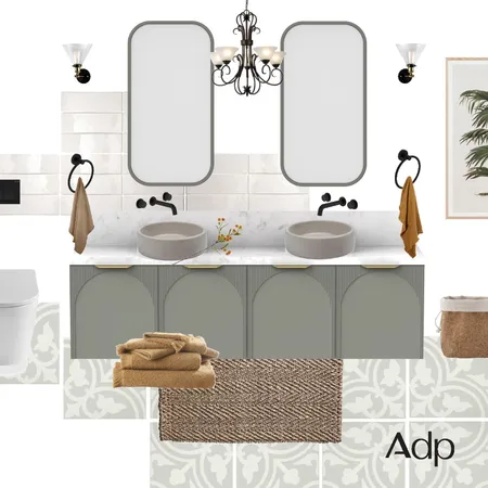 As seen on The Block | ADP x A&L Archie Vanity available at Reece Bathrooms Interior Design Mood Board by ADP on Style Sourcebook