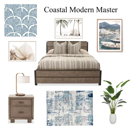 Coastal Modern Master Interior Design Mood Board by Mary Helen Uplifting Designs on Style Sourcebook