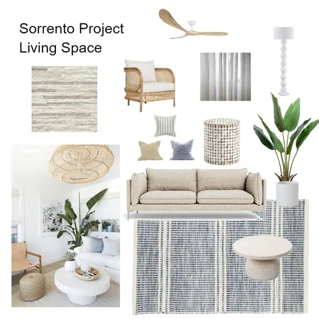 Sorrento Project Living Interior Design Mood Board by Melanie Finch Interiors on Style Sourcebook