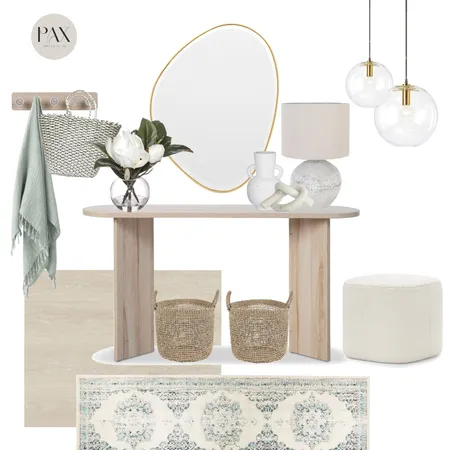 Fresh Spring Entryway Interior Design Mood Board by PAX Interior Design on Style Sourcebook