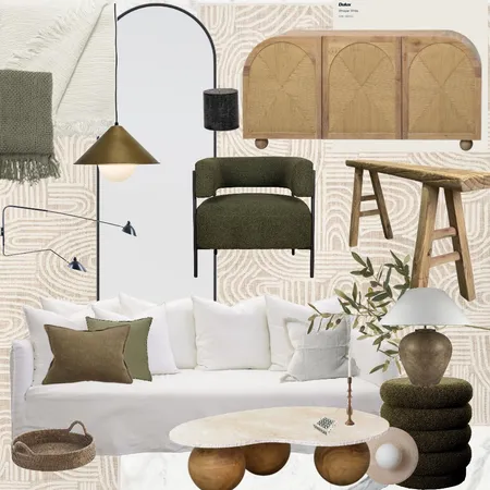 Rustic Olive Interior Design Mood Board by JakeMacpherson on Style Sourcebook
