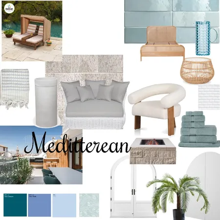 Meditterean Interior Design Mood Board by Tammy on Style Sourcebook