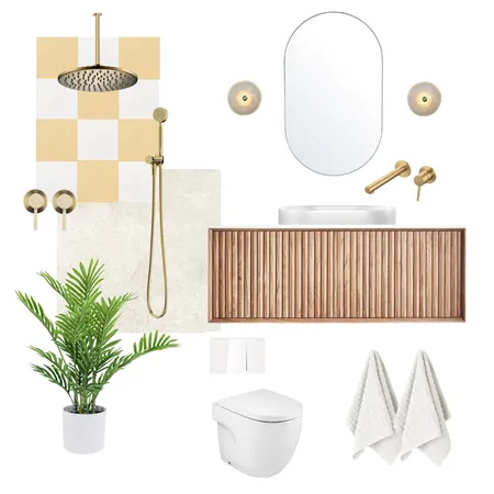 Main Bathroom - Coastal Bungalow Interior Design Mood Board by White Soul Studio on Style Sourcebook