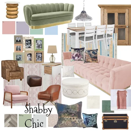 Shabby Chic Interior Design Mood Board by Tammy on Style Sourcebook