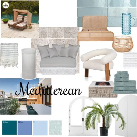 Meditterean Interior Design Mood Board by Tammy on Style Sourcebook