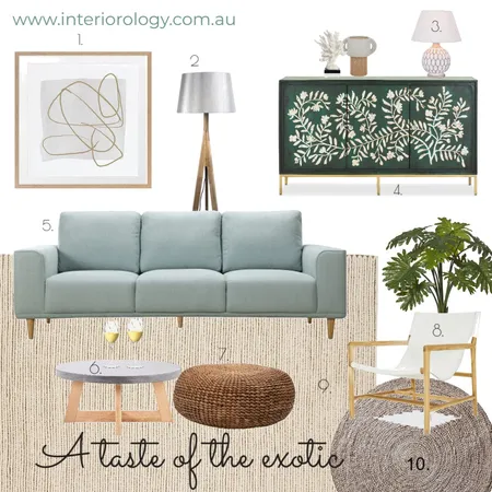 A taste of the Exotic Interior Design Mood Board by interiorology on Style Sourcebook