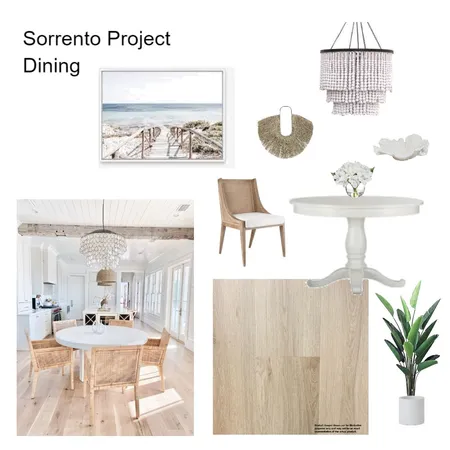 Sorrento Project Dining 1 Interior Design Mood Board by Melanie Finch Interiors on Style Sourcebook