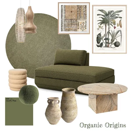 Organic Origins Interior Design Mood Board by Mosaiek Interiors on Style Sourcebook