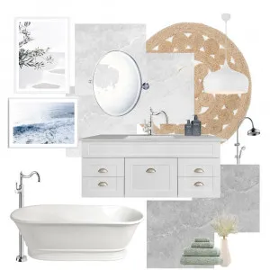 Hamptons Interior Design Mood Board by The Blue Space on Style Sourcebook