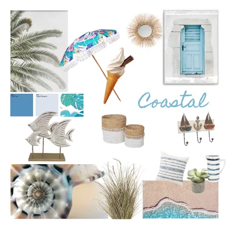 Coastal Revised Interior Design Mood Board by Styling with Sandi on Style Sourcebook