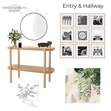 ENTRY & PASSAGE/HALLWAY Interior Design Mood Board by Sheridan Interiors on Style Sourcebook