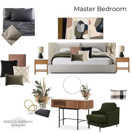 MASTER BEDROOM Interior Design Mood Board by Sheridan Interiors on Style Sourcebook