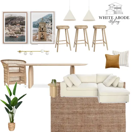 Paolino - Living / dining 1 Interior Design Mood Board by White Abode Styling on Style Sourcebook