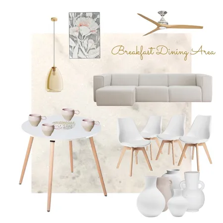 Breakfast Dining nook Interior Design Mood Board by Galyna on Style Sourcebook