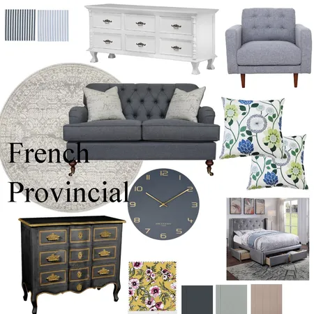 French Provincial Interior Design Mood Board by Tammy on Style Sourcebook