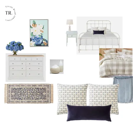 Farmhouse Bedroom Interior Design Mood Board by Tivoli Road Interiors on Style Sourcebook