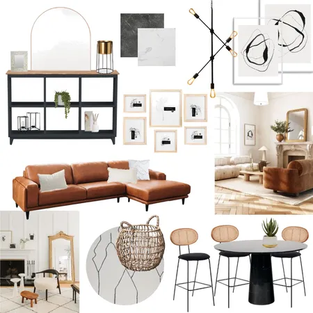 Modern Parisian Interior Design Mood Board by karliring on Style Sourcebook