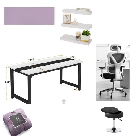 office Interior Design Mood Board by AbigailIrain on Style Sourcebook