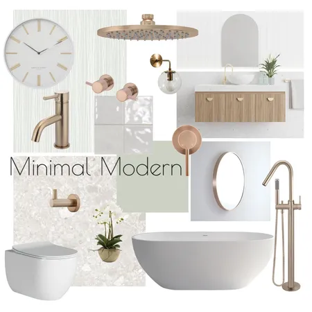 Minimal Modern - BW Tiles Interior Design Mood Board by CSugden on Style Sourcebook