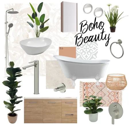 Boho Beauty - BW Tiles Interior Design Mood Board by CSugden on Style Sourcebook