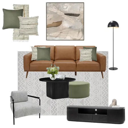Amy Byrnes- 3 seater leather sofa option Interior Design Mood Board by C Inside Interior Design on Style Sourcebook