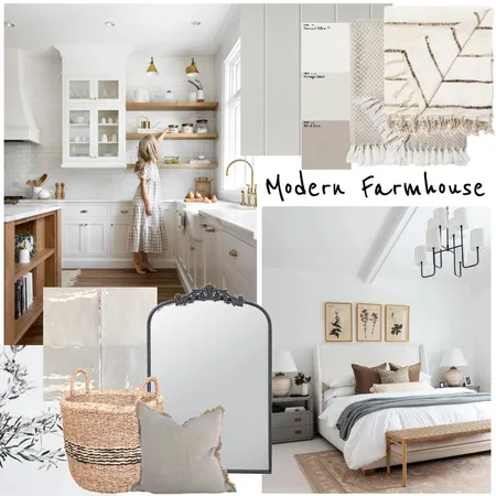 Modern Farmhouse Interior Design Mood Board by Tanyajaneevans on Style Sourcebook