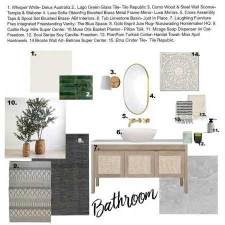 Bathroom Mod 9 Interior Design Mood Board by Whowell456 on Style Sourcebook