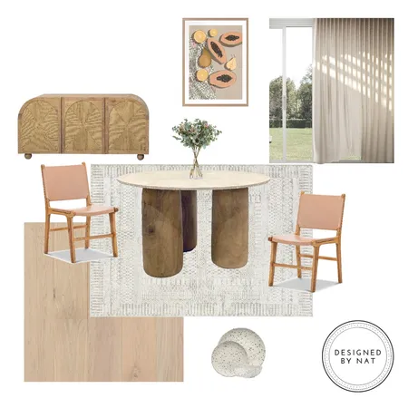 Dining Interior Design Mood Board by Designed By Nat on Style Sourcebook