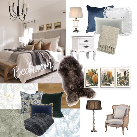 Bedroom air bnb Interior Design Mood Board by lindamoran on Style Sourcebook