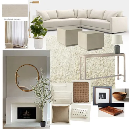 BLivingRoom Interior Design Mood Board by ZaraL on Style Sourcebook