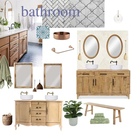 French bathroom neutral Interior Design Mood Board by lindamoran on Style Sourcebook