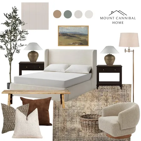 Classic Modern Rustic Master Bedroom Interior Design Mood Board by Mount Cannibal Home on Style Sourcebook